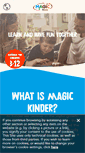 Mobile Screenshot of magic-kinder.com